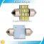 Festoon lights white china 2016 new products 3014 24smd 31mm 28mm led festoon