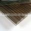 Translucent Double wall 8mm polycarbonate pc roof panel