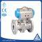 China supplier DN25 flange 304 stainless steel ball valve