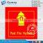 Custom logo emergency exit sign/ open sign/ traffic sign board NO MOQ