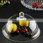 High quality acrylic candy tray with cover and Plastic handel