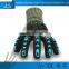 Top Quality 13 Guage Cut resistant HPPE Coated Black Nitrile mechanical work gloves en388