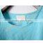 Girl's Printed Super Cute Round Neck Blue Short Sleeve T-shirts