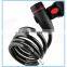 new bike accessories bicycle lock for mountain bike road bike cable lock