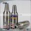 Aluminum empty flip top beer bottle with stable quality