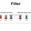 50 mesh plastic filter for nozzle