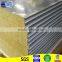 Heavy Density 120kg/m3 Stainless Steel Rock Wool Sandwich Panel