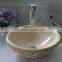 Fashion style marble basins&sinks for hotel bathroom