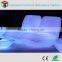 New item led furniture 16 color change remote control wireless led bar chair