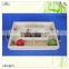 fabulous craft original color square grids pine wooden tray