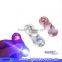 RGKNSE 2 Caps Fidget Spinner Shining LED Spinner Toy Gift 608 Bearings Hand Hand Spinner