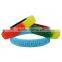 Embossed silicon wristband customize silicone bracelet, lastest fashion bangles