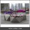 Arlau outdoor stainless steel flower pots square