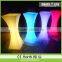 Rechargeable LED Cocktail Table for party hall decoration LED Bar Table for event/party/wedding/nightclub furniture
