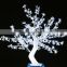 Home garden decorative 150cm Height outdoor artificial white flashing LED solar lighted up trees EDS06 1416