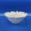 stock small white ceramic pudding bowl