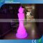 Colored led giant chess set