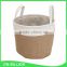 Wholesale household set 3 fabric storage basket for sundries