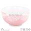 New products wholesale silk screen flower ceramics cereal bowl