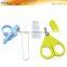 SBS0018 CE qualified nail cilpper+ forcep + safety baby scissors with cover in double blister card