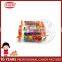 4pcs Mini Fruit Ball Bubble Gum Bag Package