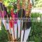 Fancy Bamboo Arrows With Colorful Bowstrings
