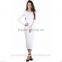 Ladies Womens Long Sleeve Plain Stretch Summer Fitted Bodycon Midi Maxi Dress