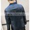 SZXX Customized Quility Embroidered Logo coat mens denim jacket