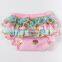 wholesale baby ruffle shorts children's clothing Gold polka dot Baby Bloomer
