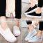 zm35607a wholesale casual canvas shoes beautiful girls slip on shoes