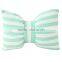 S17024A Lovely Stripe Bow Children Kids Car Pillow Cushion