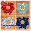 360 Rotatable Multi-shape Cotton Baby Burp Cloths