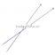 Stainless Steal Knitting Needles Silver Tone 35cm long, Thickness: 3mm