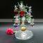unique crystal apple tree have 10 pcs applefor wedding gift and home decoration