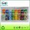 Smart Color changable glass bottle with silicone jacket , Borosilicate glass drinking bottle , glass camping bottles