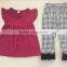 adorable stripe print casual boutique girls dress