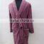 China factory Supply Unisex Flap Short Flannel fleece Bathrobe
