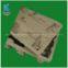 Biodegradable utility bamboo fiber pulp lid tray box