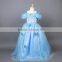 2015 new arrival cosplay cinderella flower girl dresses / cinderella costume M5042002