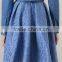 2017 Women Skirts Casual A-line Lace Skirts Top Quality Pleated Skirts Design