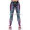 Black&White Retro Floral New Mix Leggings Wholesale