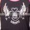 MIT Women wing pattern racerback gym wear