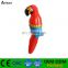 PVC inflatable cartoon parrot toy inflatable animal bird figure for kids