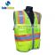 Hot selling safety high visibility custom Ansi standard 100 Cotton Safety Vest