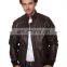 Men's Leather Bomber Jacket/ Bomber Jacket/ Fashion Bomber Leather Jacket