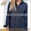 Professional Shirt Dress Two Chest Pockets Dress Point Collar Dress Plus Size Clothing for Women