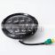 electricity saving car accessory 7" round headlight 75w with Upper dipped beam from Guangzhou factory