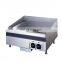 Heavy Duty Commercial Electric Half Griddle And Half Grill Hot Plate