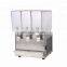 Free Custom Logo Stainless Steel Beverage Juice Dispenser With Ice Chamber Core