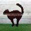 Rustic handmade corten steel metal animal craft gift